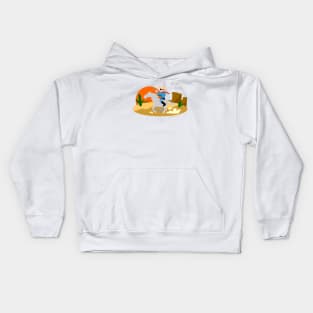 Ride into the Sunset Kids Hoodie